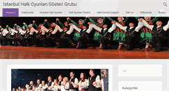 Desktop Screenshot of folklorekibi.com
